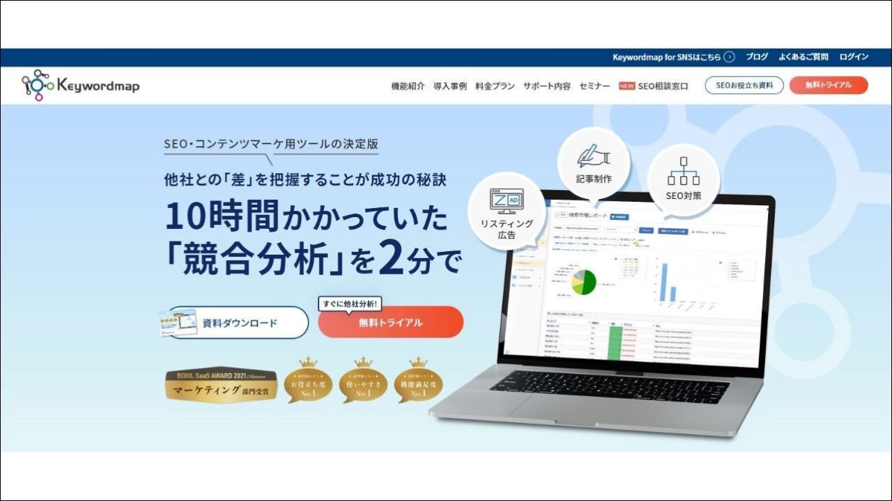 【有料】Keywordmap（キーワードマップ）